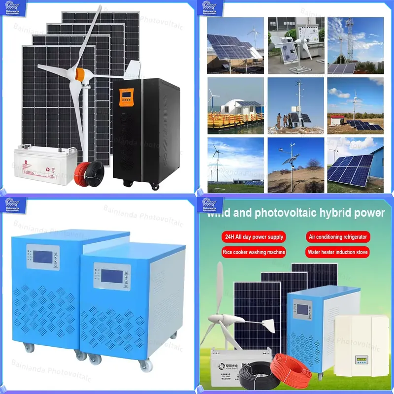 Wind Solar Hybrid Kit - Sistem Generator Hibrida Tenaga Surya dan