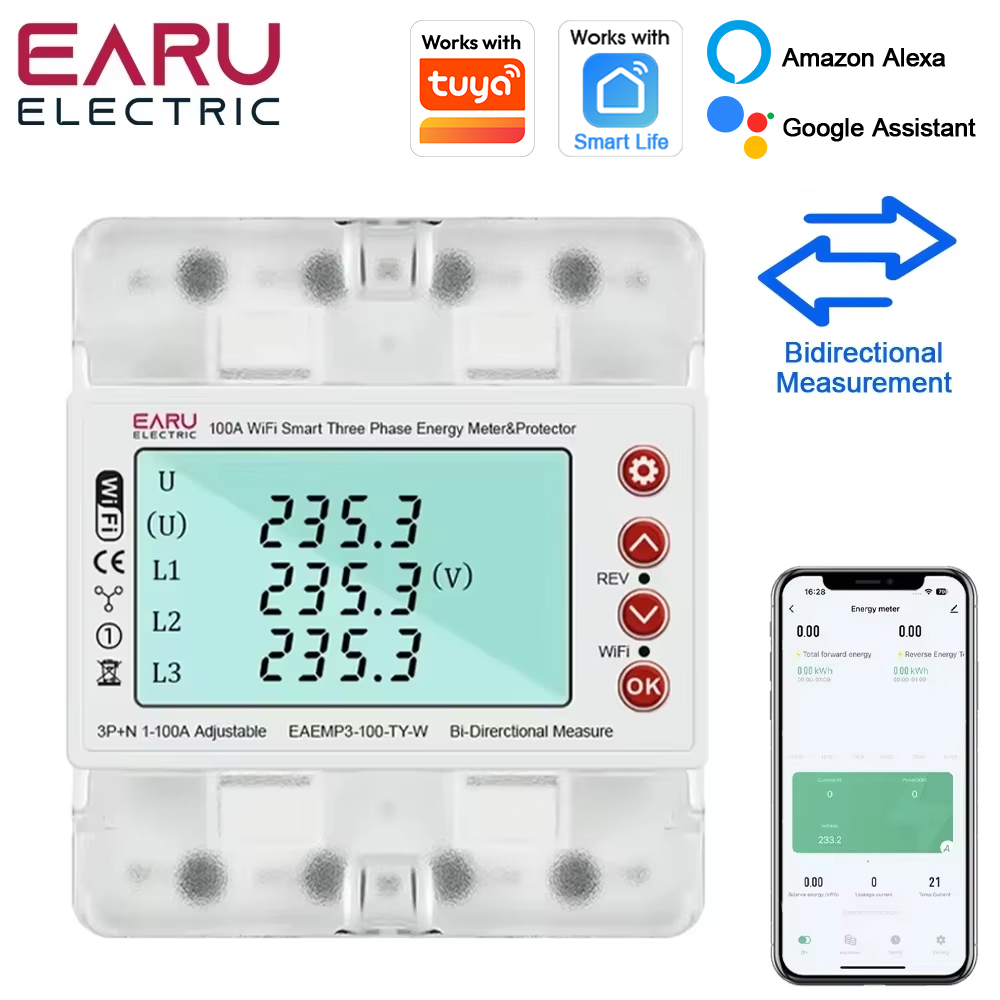Ac Surge Protector - Meter Energi Listrik Tiga Fasa AC380V