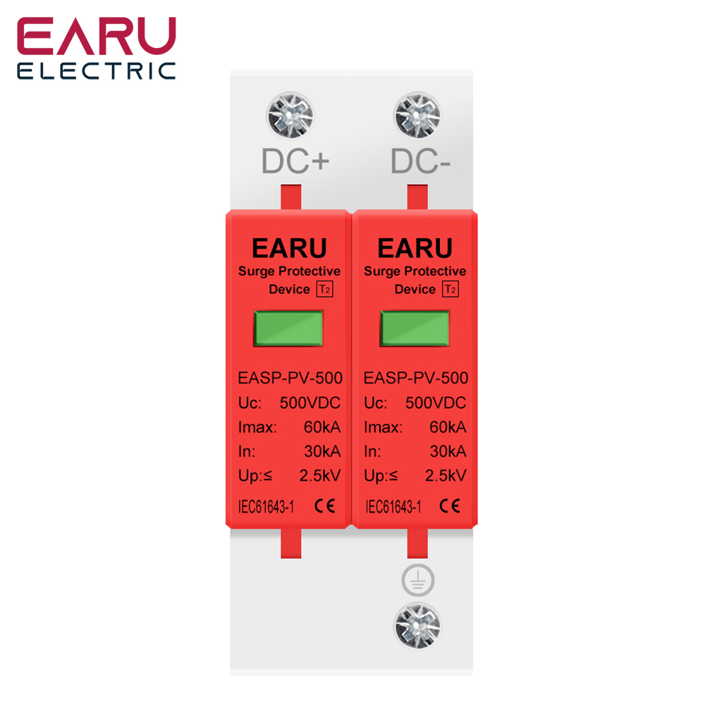 Ac Surge Protector - Perangkat Pelindung Lonjakan Tegangan EARU 2P