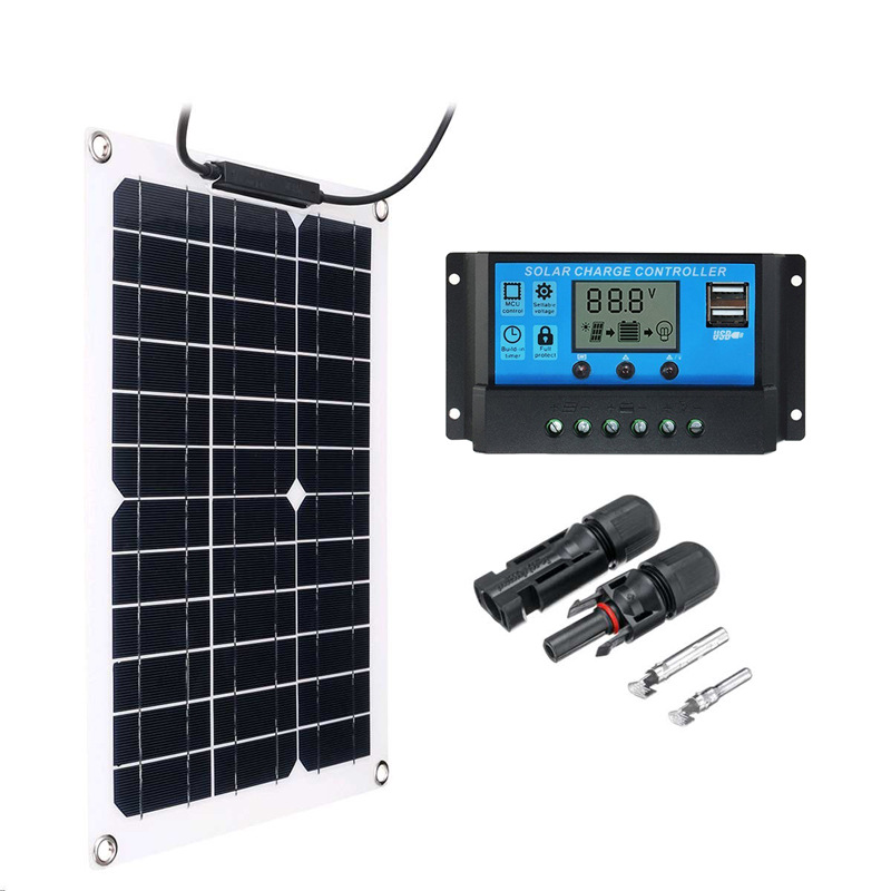 Renewable Energy Vehicles - Set Panel Surya 15W dengan Pengontrol