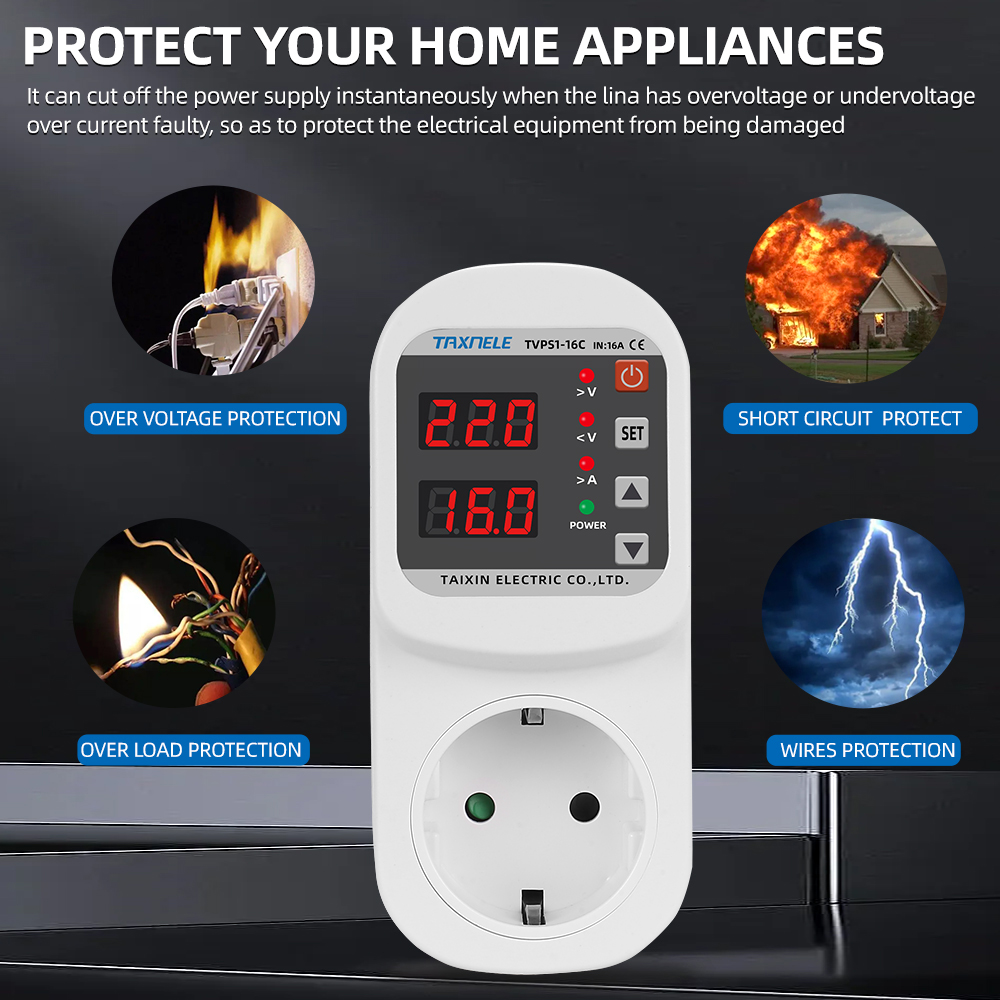 Soket pelindung arus tegangan  - Ac Surge Protector ulasan dan harga