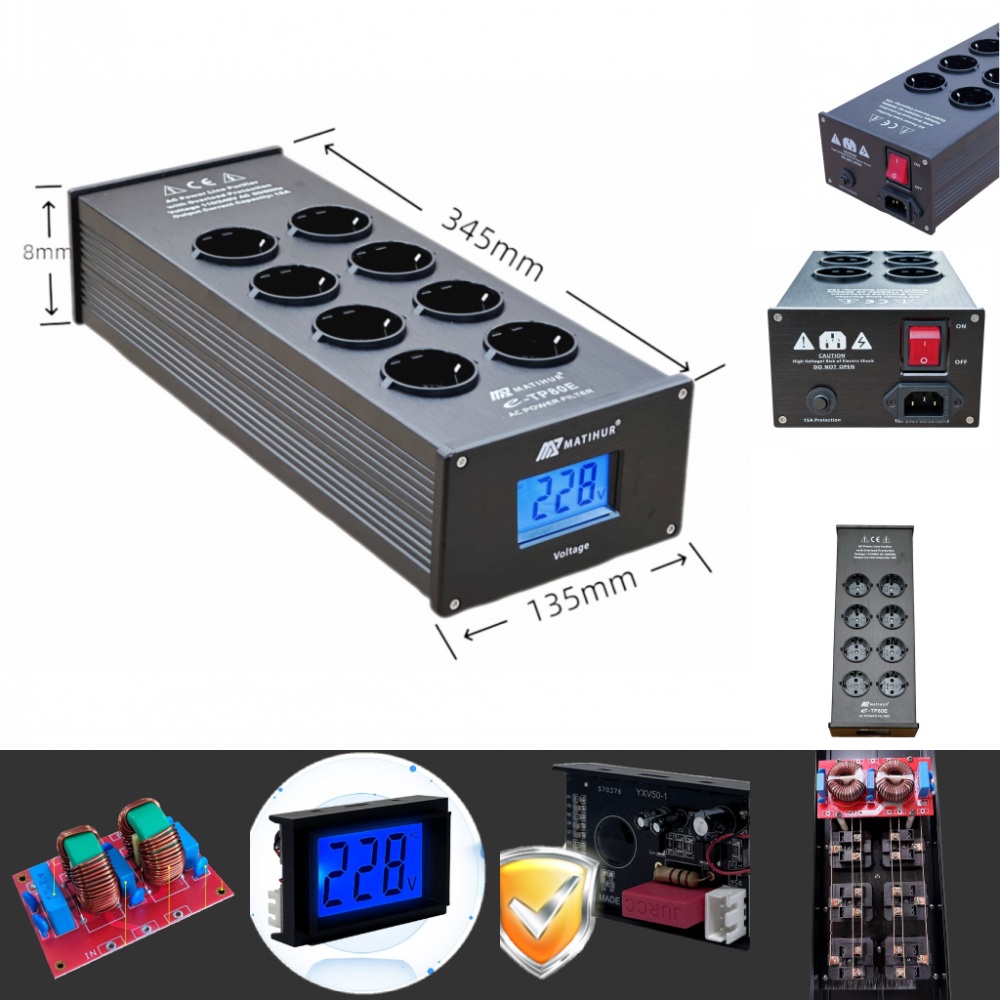 MATIHUR E-TP80 Pembersih Daya  - Ac Surge Protector ulasan dan harga