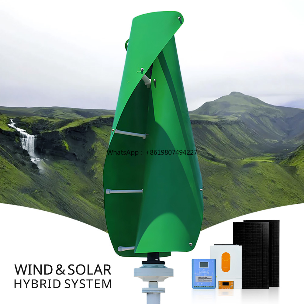 Kit Sistem Generator Atap Tena - Wind Solar Hybrid Kit ulasan dan harga