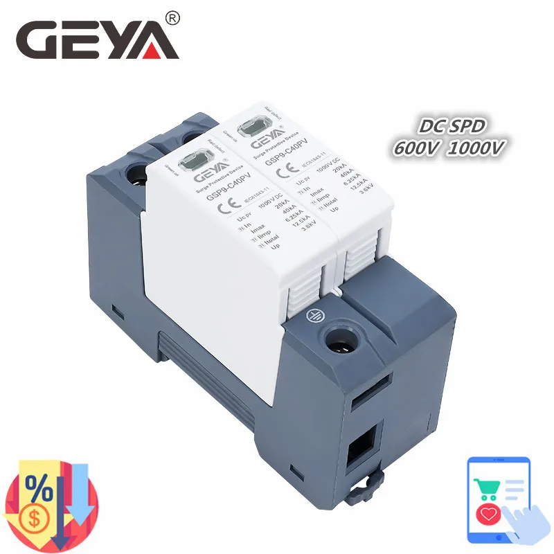 GEYA GSP9 Fotovoltaik DC SPD 2 - Ac Surge Protector ulasan dan harga