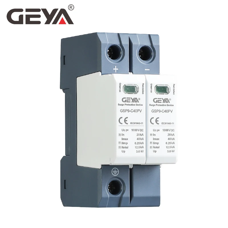 GEYA GSP9 Fotovoltaik DC SPD 2 - Ac Surge Protector ulasan dan harga
