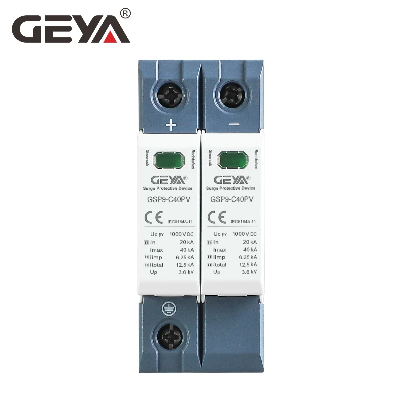 GEYA GSP9 Fotovoltaik DC SPD 2 - Ac Surge Protector ulasan dan harga