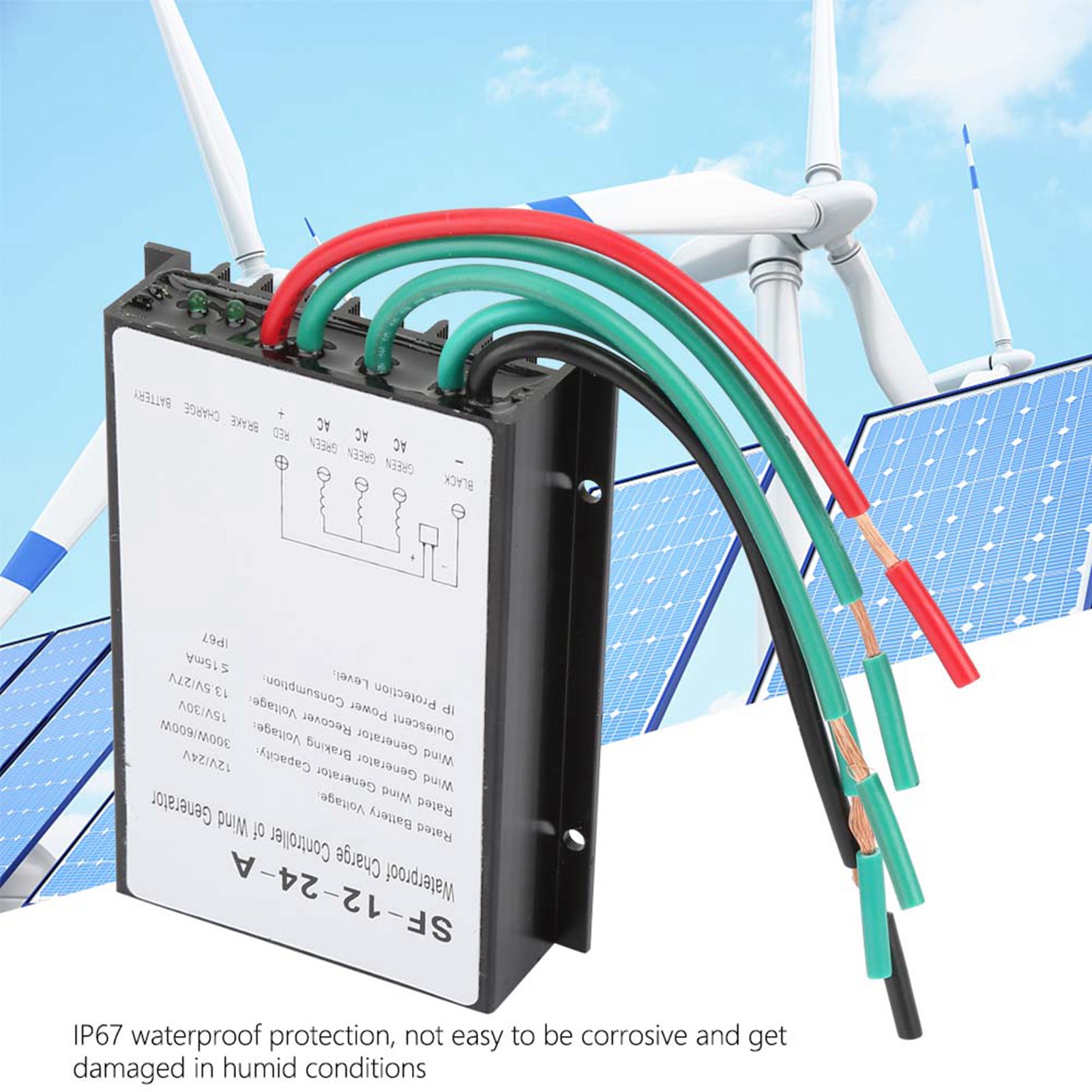 Pengontrol Pengisian Turbin An - Wind Turbine Generator ulasan dan harga