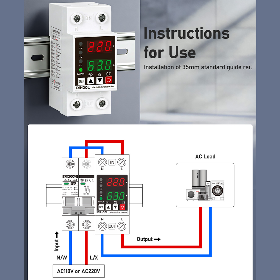 Pelindung Arus Tegangan yang D - Ac Surge Protector ulasan dan harga