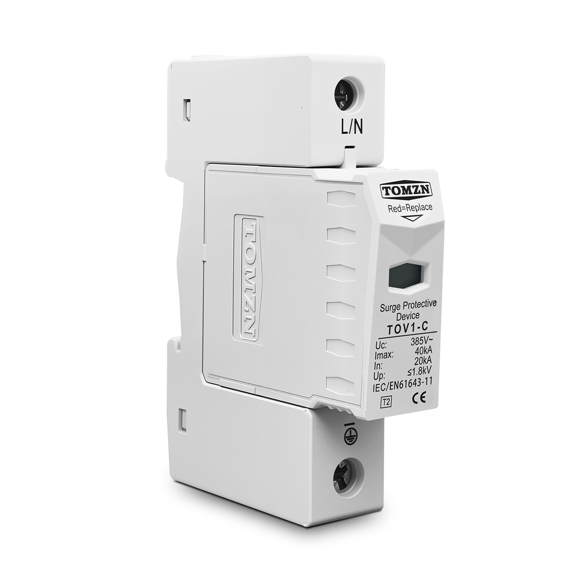 TOMZN AC SPD 1P 20KA 40KA 60KA - Ac Surge Protector ulasan dan harga