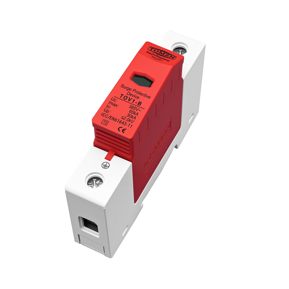 TOMZN AC SPD 1P 20KA 40KA 60KA - Ac Surge Protector ulasan dan harga