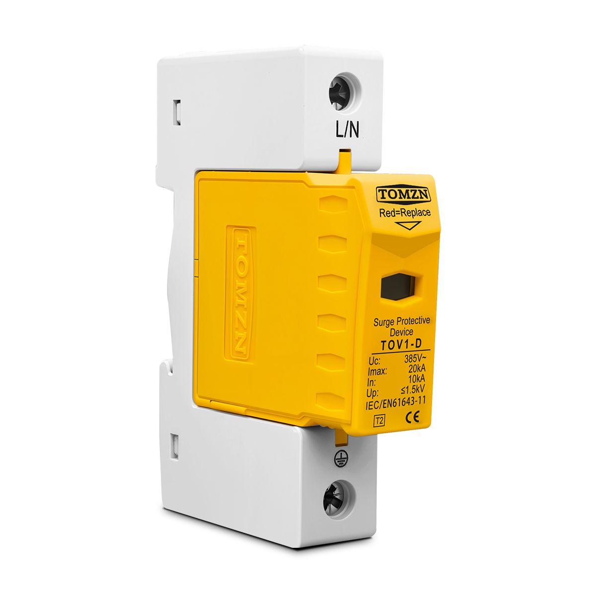 TOMZN AC SPD 1P 20KA 40KA 60KA - Ac Surge Protector ulasan dan harga