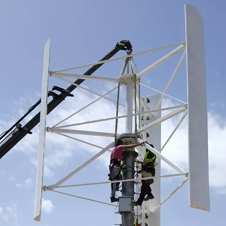 Generator Turbin Angin Sumbu V - Wind Turbine Generator ulasan dan harga