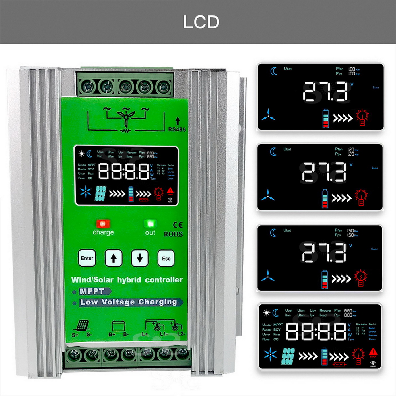 MARS 5000W 6KW ROCK Hybrid Win - Wind Solar Hybrid Kit ulasan dan harga