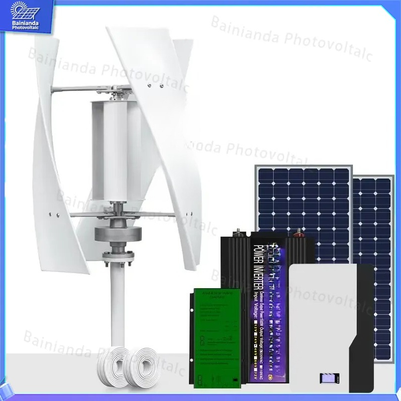 Sistem Hibrida Generator Turbi - Wind Solar Hybrid Kit ulasan dan harga